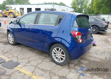 2012 Chevrolet Sonic 2Lt z USA, uszkodzony, nr VIN 1G1JC6SH8C4209669
